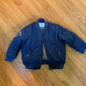 ZARA Members Only Navy Blue Toddler Jacket